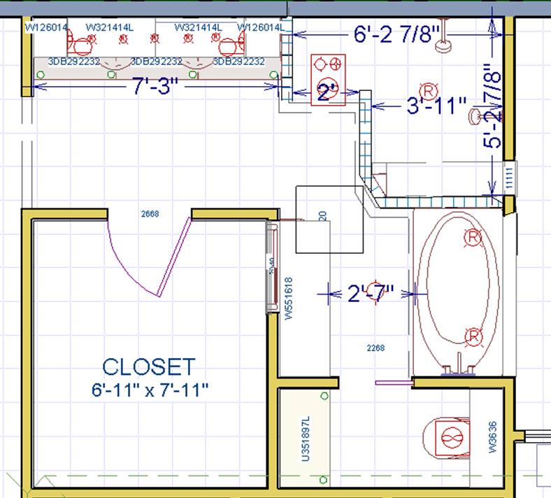 12x12 bathroom layout